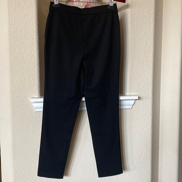 Capsule 121 Black Pants 2 Front Seam Pockets Size S NWOT - Picture 3 of 6